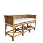 Wicker Rattan Bench