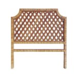 Wicker Rattan Headboard